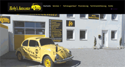 Desktop Screenshot of herbys-autocenter.de